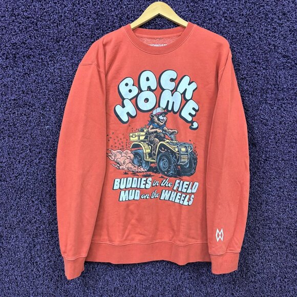 Morgan Wallen Back Home crewneck sweater size large - Picture 1 of 4